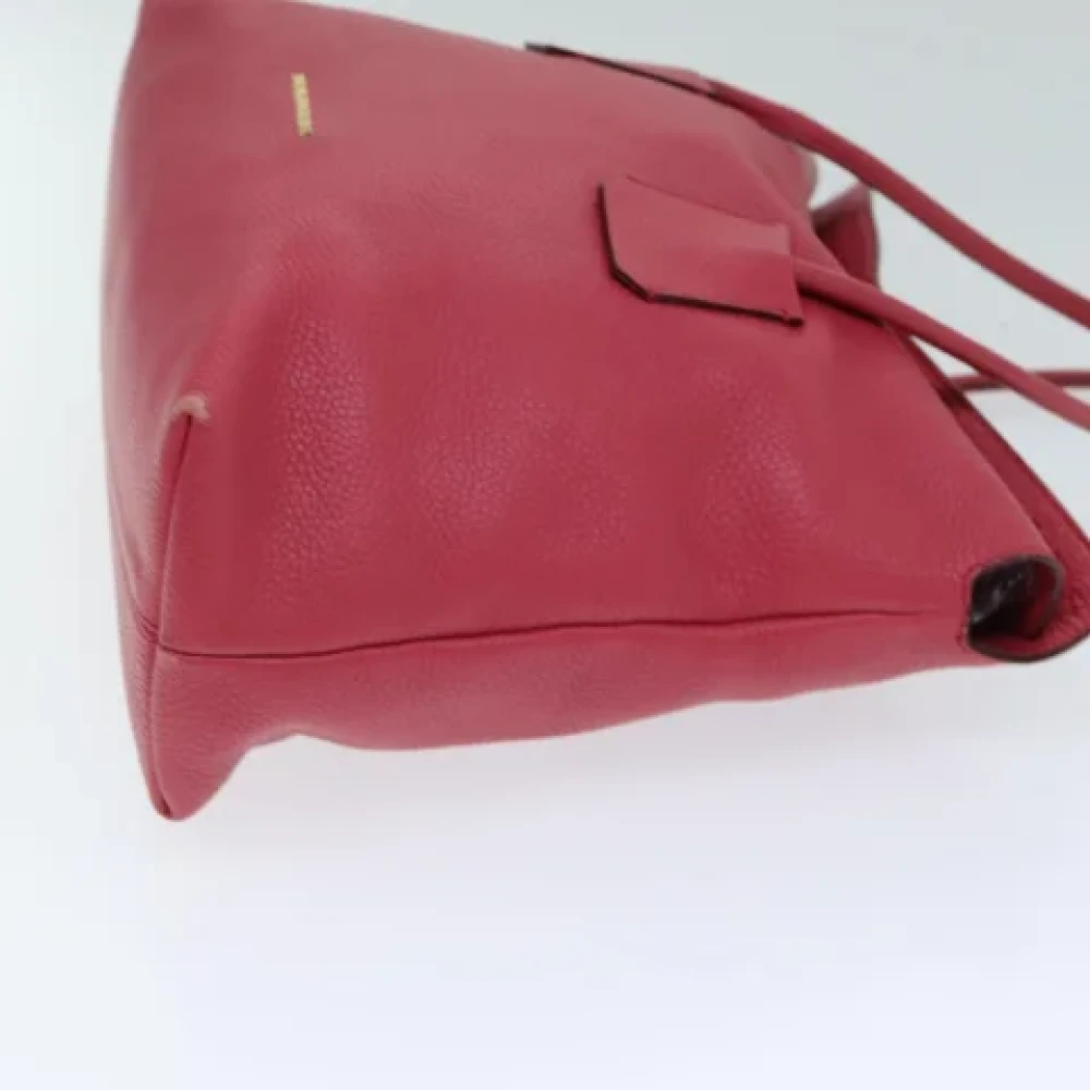 Burberry Vintage Pre-owned Leather handbags Pink Dames