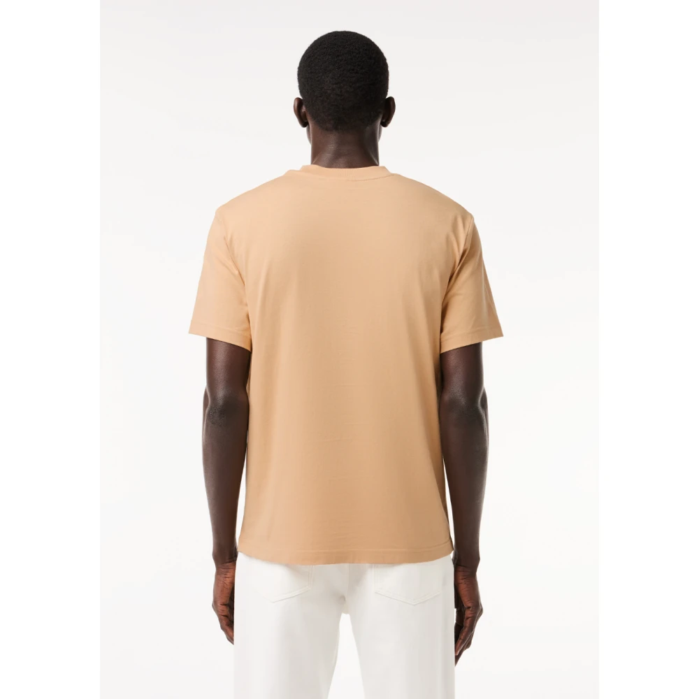 Lacoste Iconisch T-shirt Beige Heren