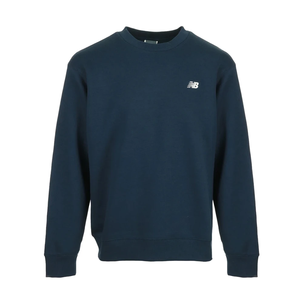 New Balance Katoenen Sweater Collectie Blue Heren