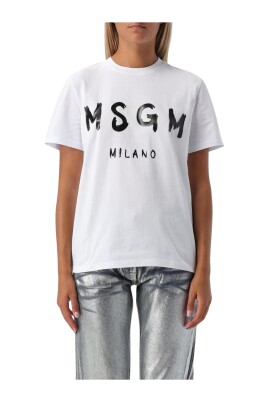 milano-logo-t-shirt-blanc-femme-elegant
