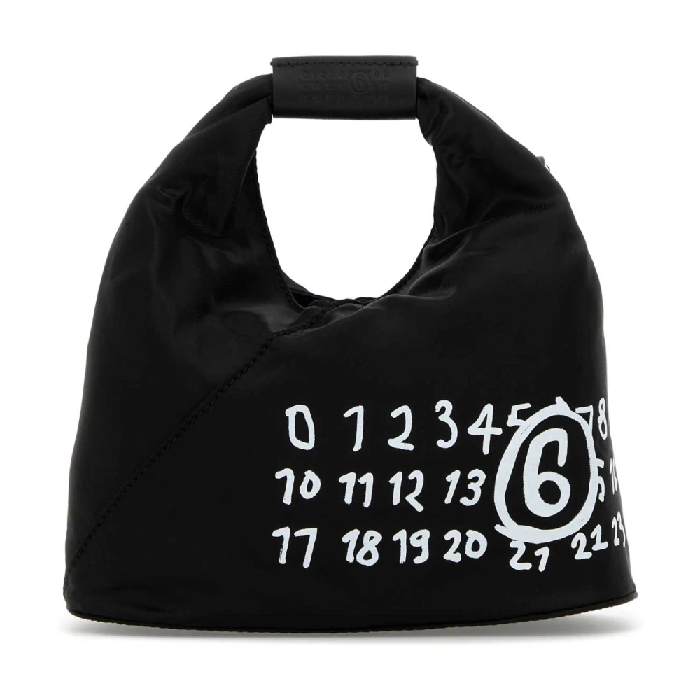 MM6 Maison Margiela Japanse Crossbody Tas in Zwart Black Dames