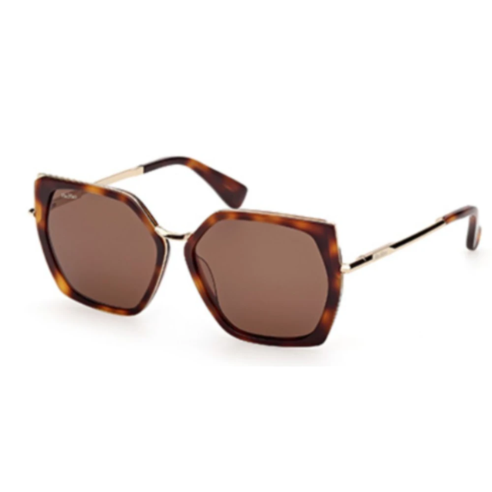 Max Mara Brown Sunglasses, Unisex, 56 Mm, Miller-5 Sunglasses