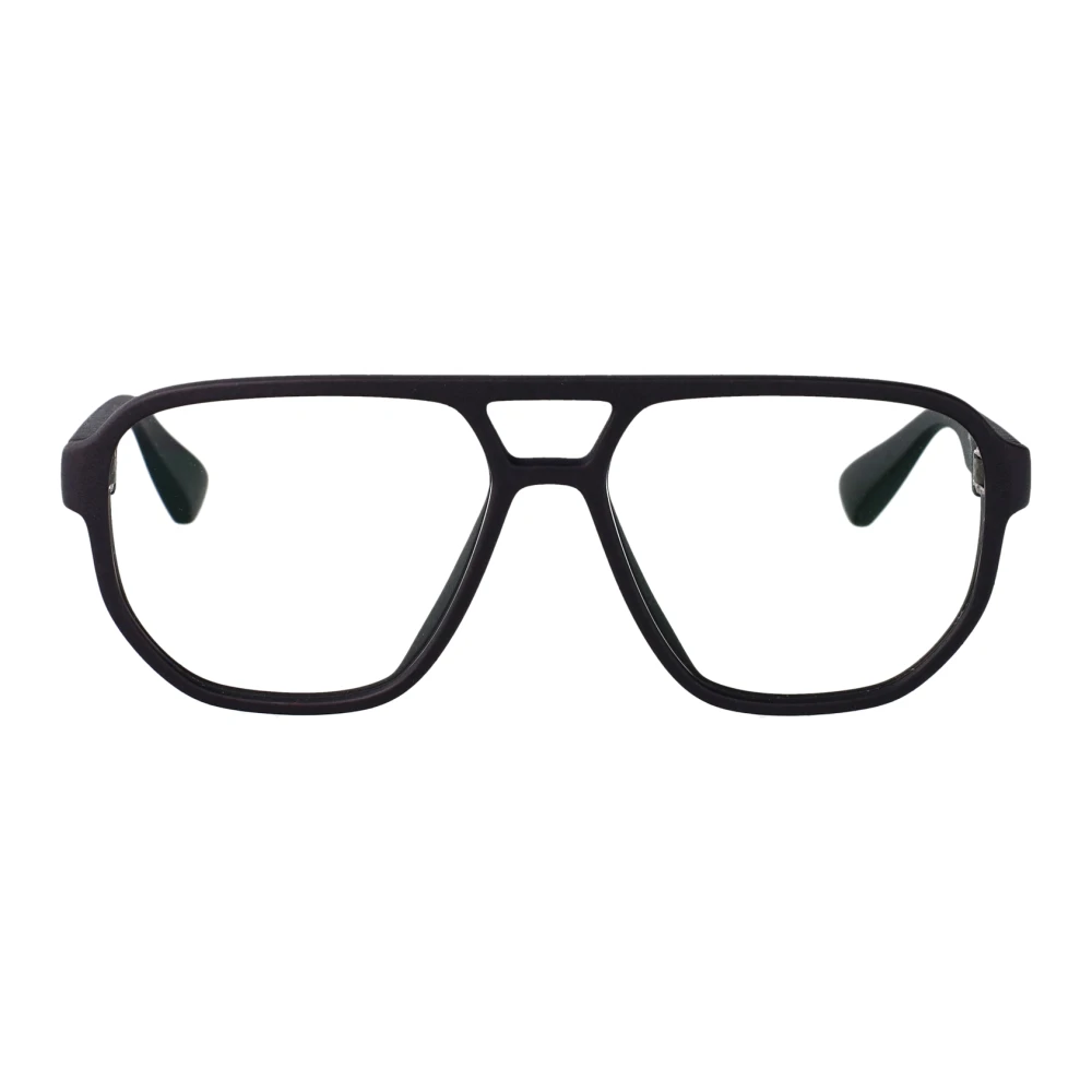 Mykita Black Glasses, Unisex, 58 Mm, Stylish Optical Glasses With Mavon Accent