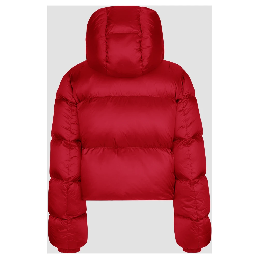 add Bomber IN Nylon Semi MAT Red Dames