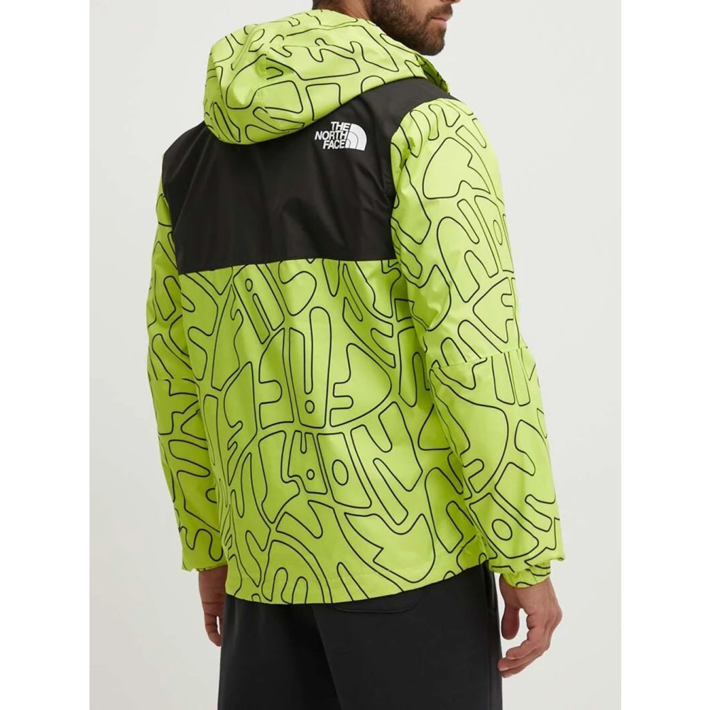The North Face Waterdichte Limoengroene Jas Multicolor Heren