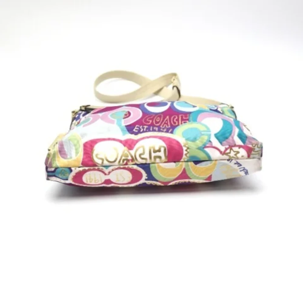 Coach Pre-owned Fabric shoulder-bags Multicolor Dames