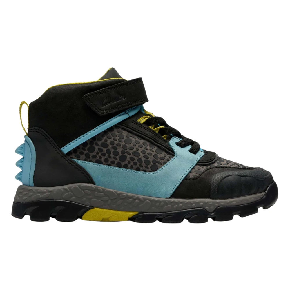 Clarks Boys Gray Steggy 2 Trainers - Kids Sneakers - 28 Eu - Kids