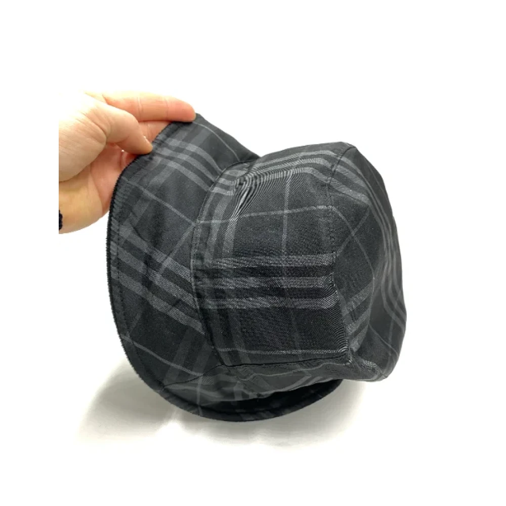 Burberry Vintage Pre-owned Fabric hats Black Dames