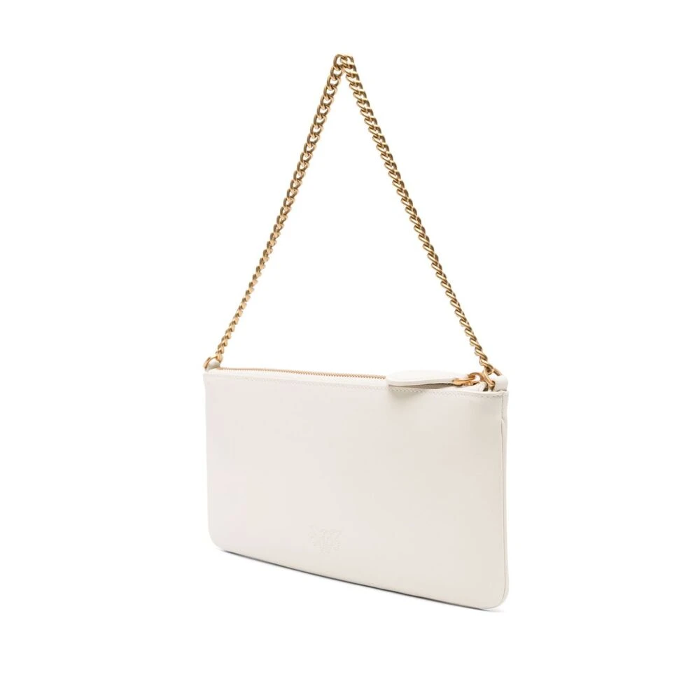 pinko Love Birds Ketting Schoudertas White Dames