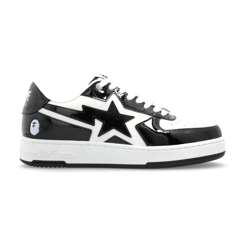 A Bathing APE Sta Icon 1 Sneakers Dames Schoenen Zwart