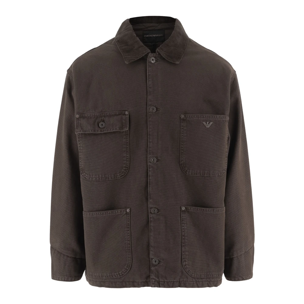 Emporio Armani Uomo Marrone Giacche, Xl, New,