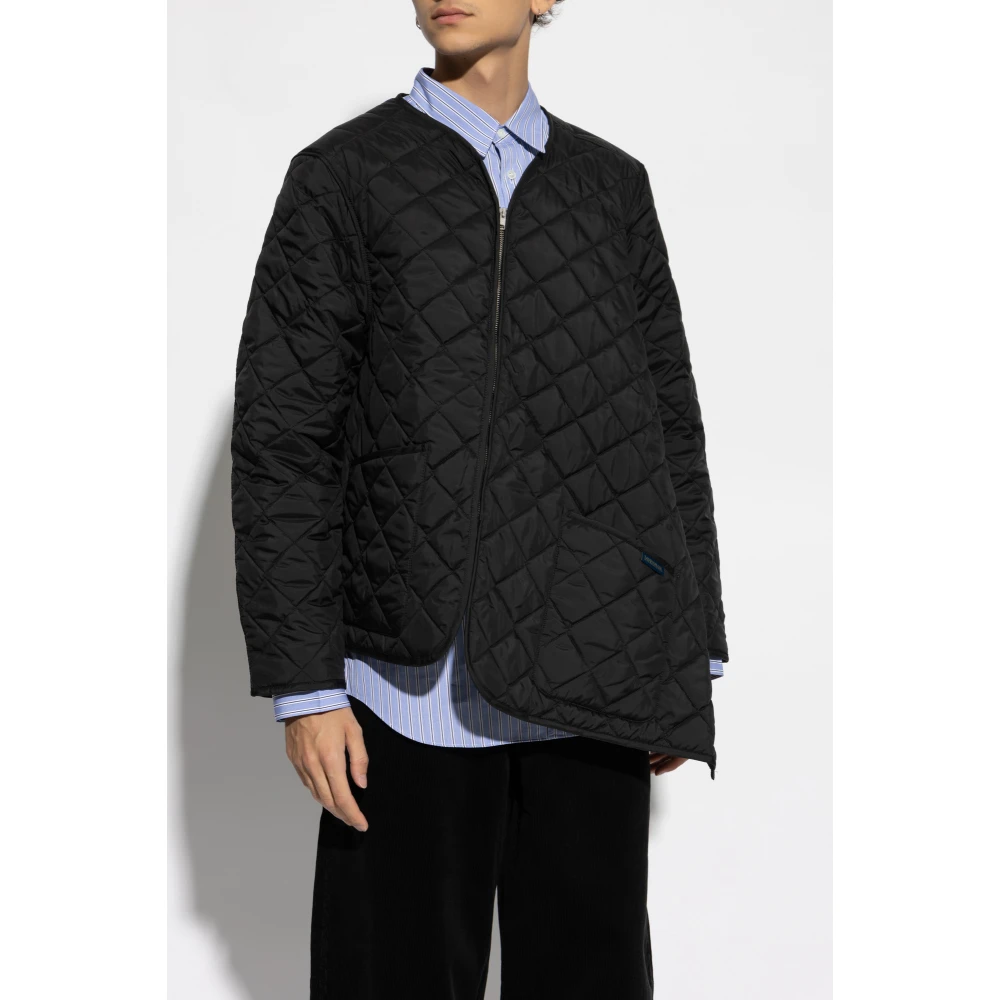 Comme des Garçons Gewatteerde jas Black Heren