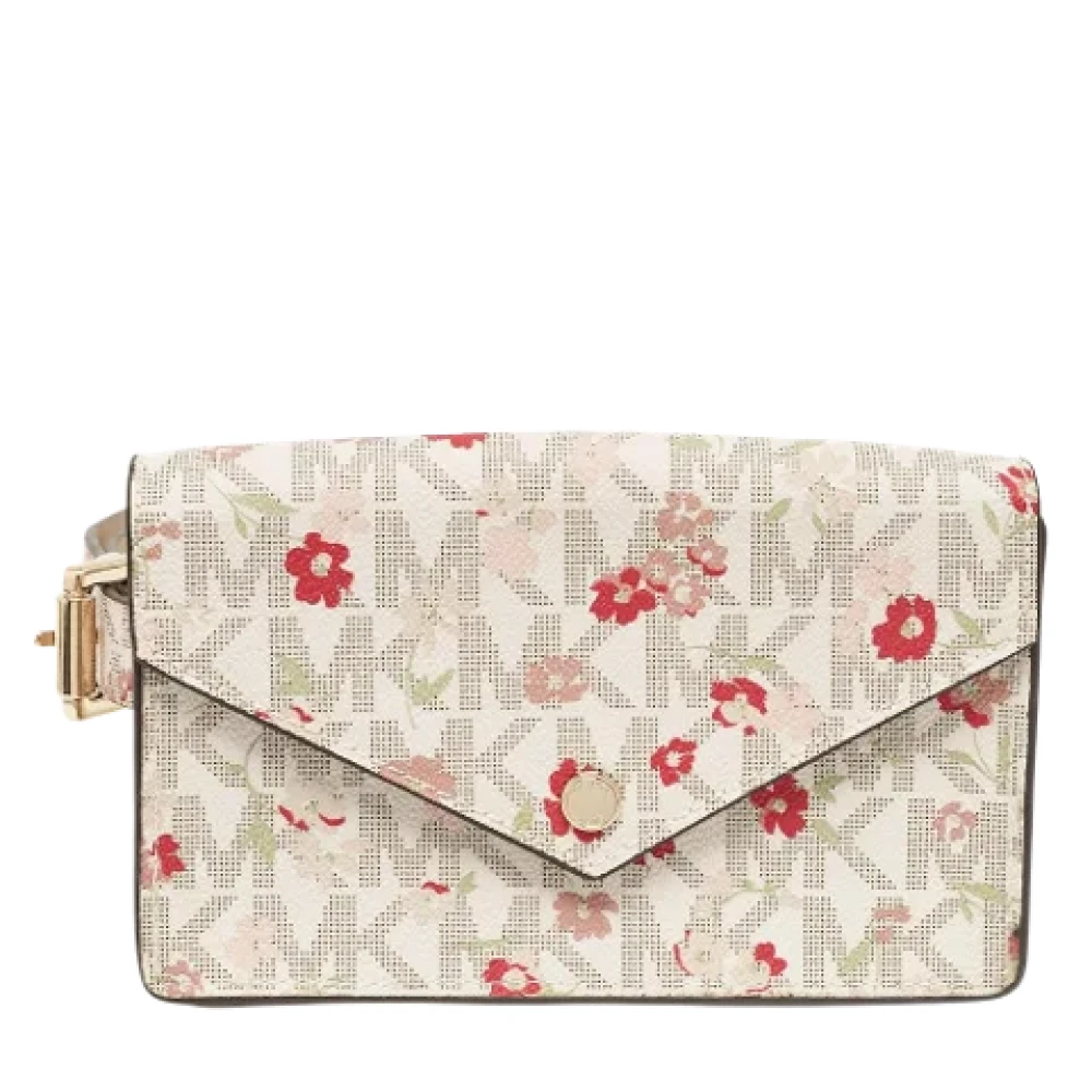 Michael Kors Pre-owned Canvas crossbody-bags Multicolor Dames