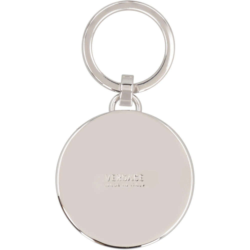 Versace Metalen Sleutelhanger Gray Dames