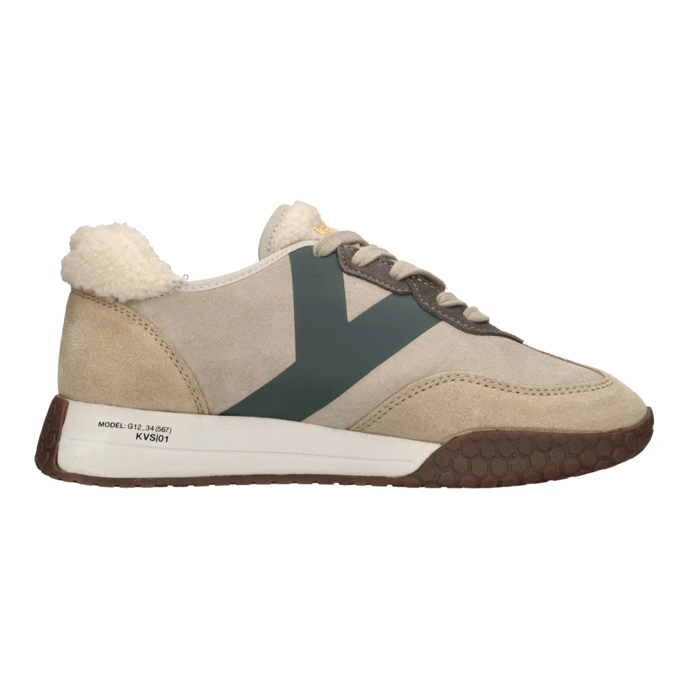 Kehnoo Sneakers Dames Schoenen Beige