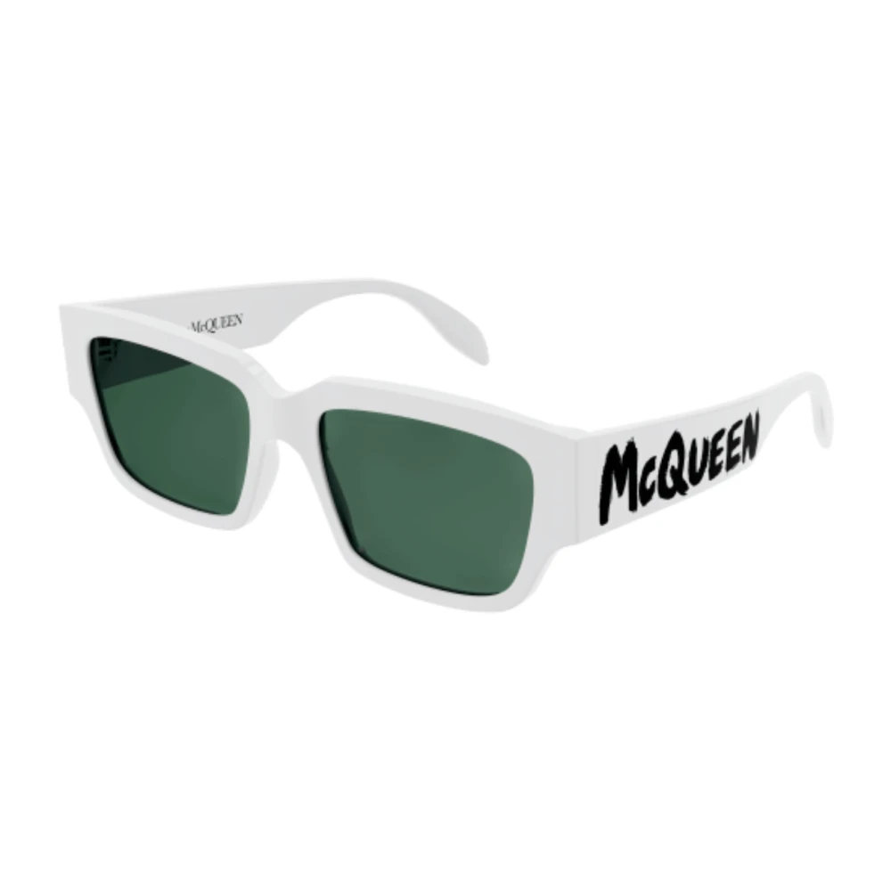 Alexander McQueen Sunglasses Vit Unisex