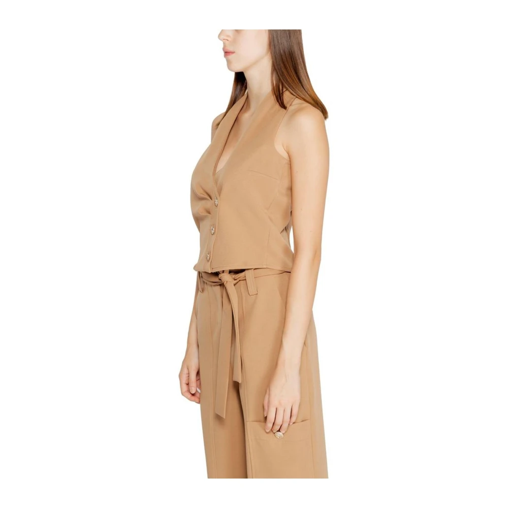 RINASCIMENTO Beige Vest Beige Dames