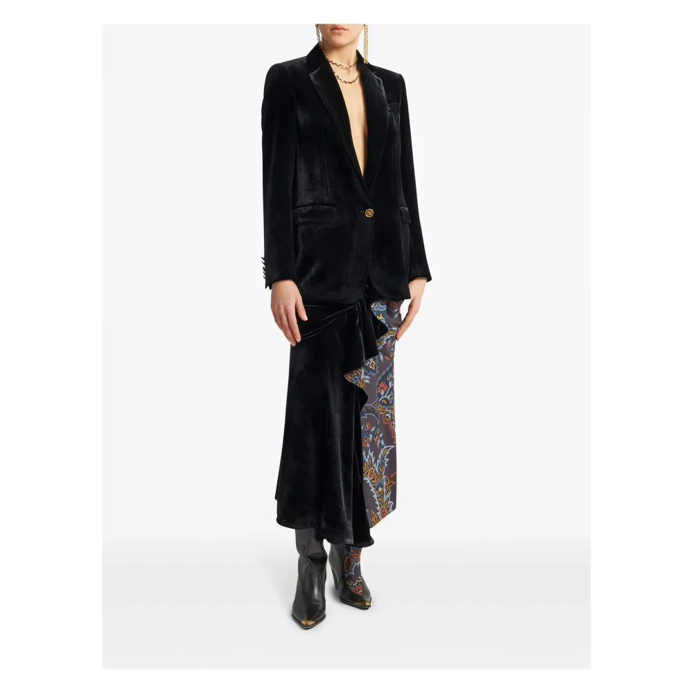 ETRO Stijlvolle Herenjas Black Dames