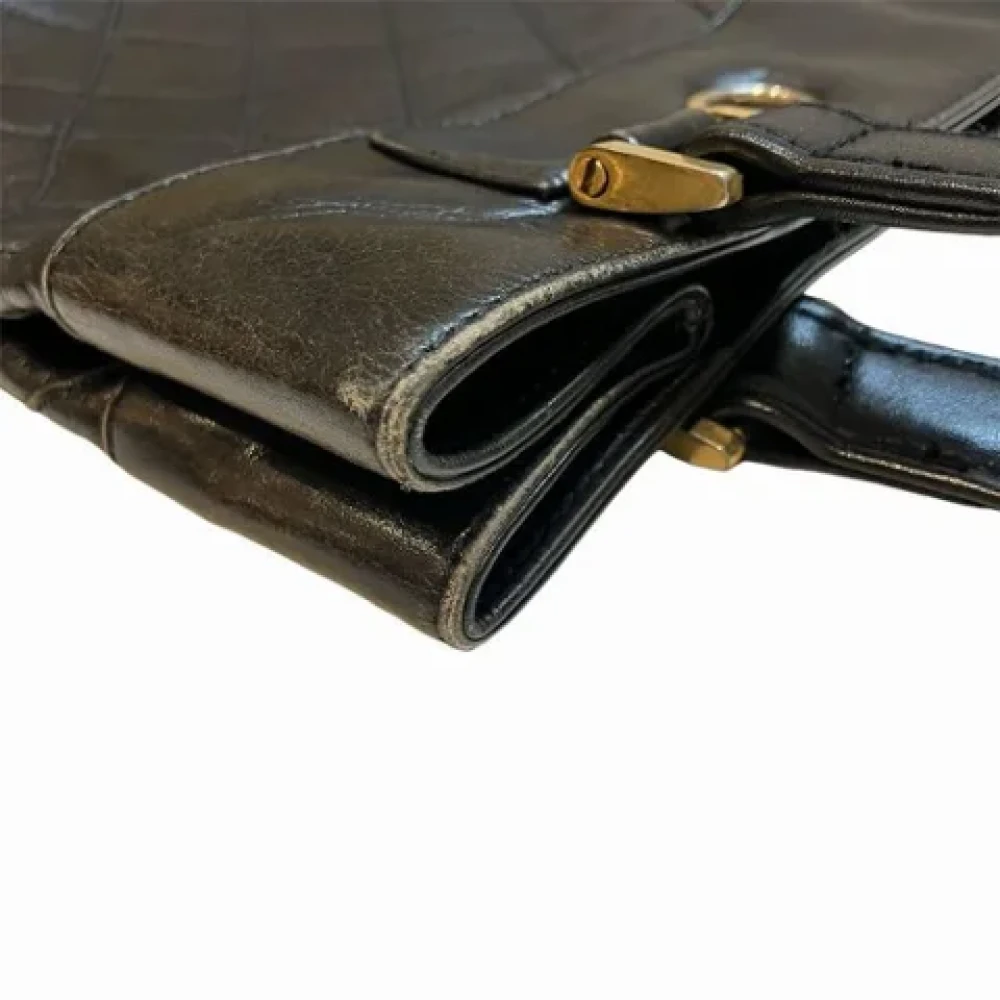 Chanel Vintage Pre-owned Fabric chanel-bags Black Dames