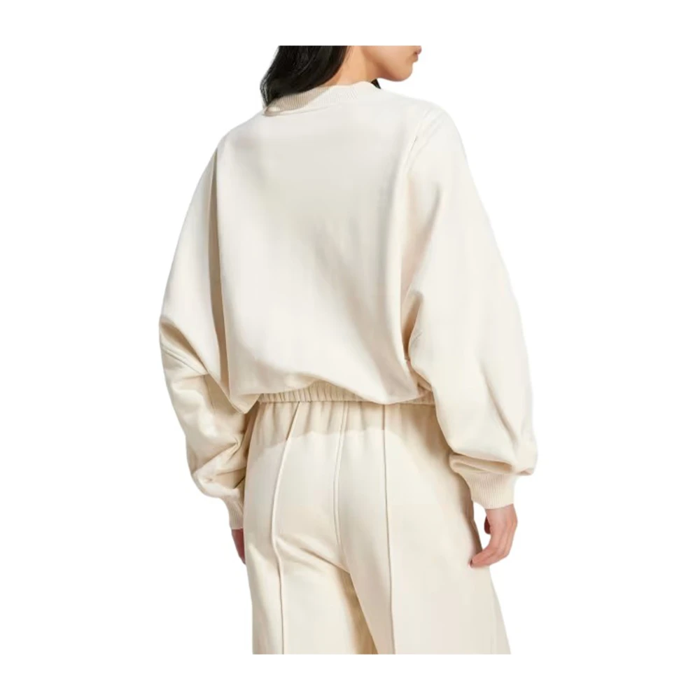 Adidas Essentials Sweatshirt Beige Dames