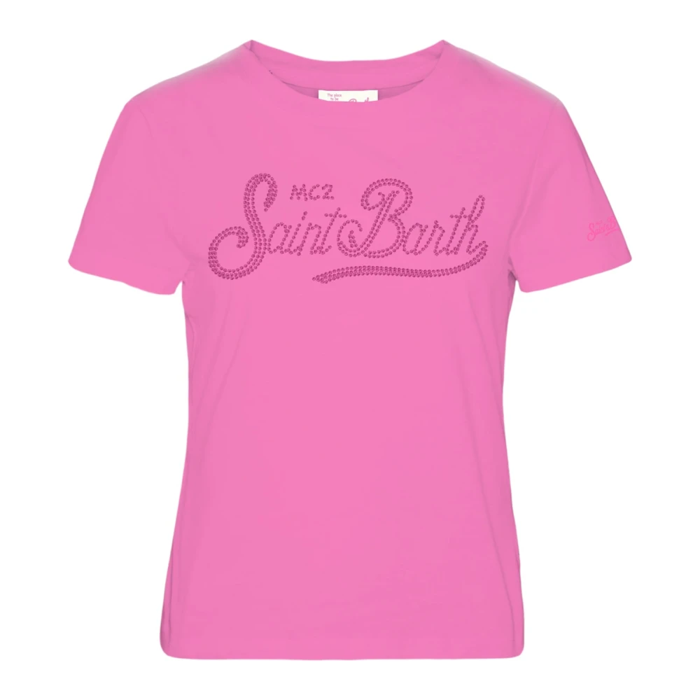 MC2 Saint Barth Katoenen T-shirt Pink Dames