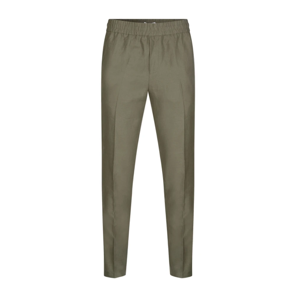 Samsøe Slim-fit Trousers Green Heren