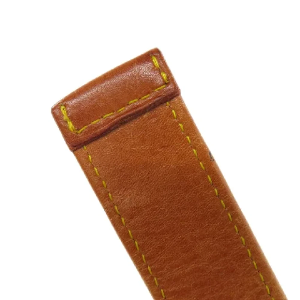 Louis Vuitton Vintage Pre-owned Leather belts Brown Dames