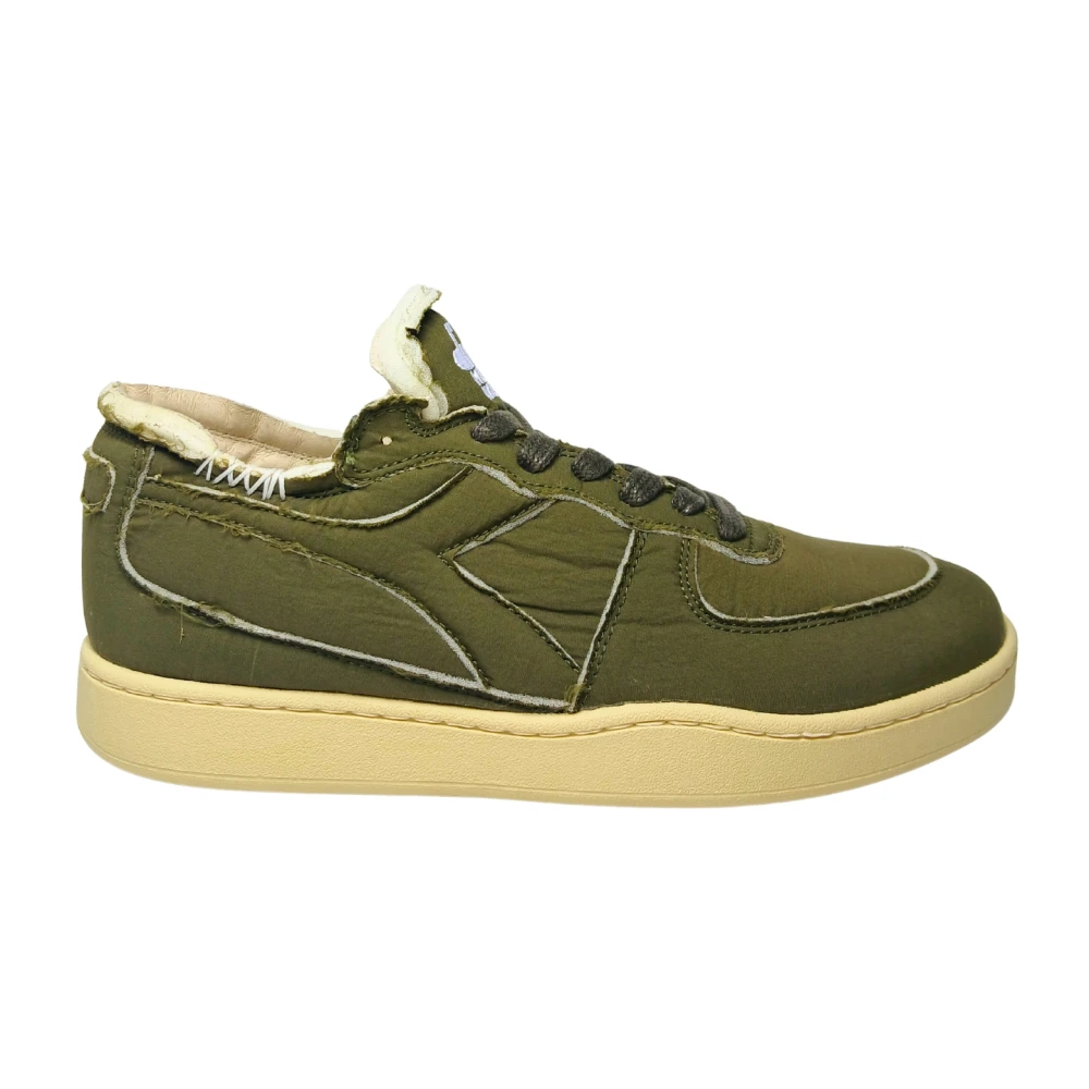 Diadora Women's Green Sneaker Tessuto
