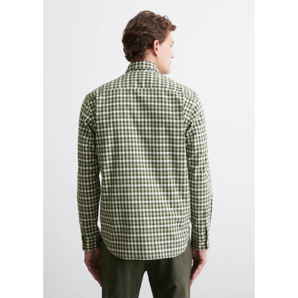 Marc O'Polo Gewoon overhemd Green Heren