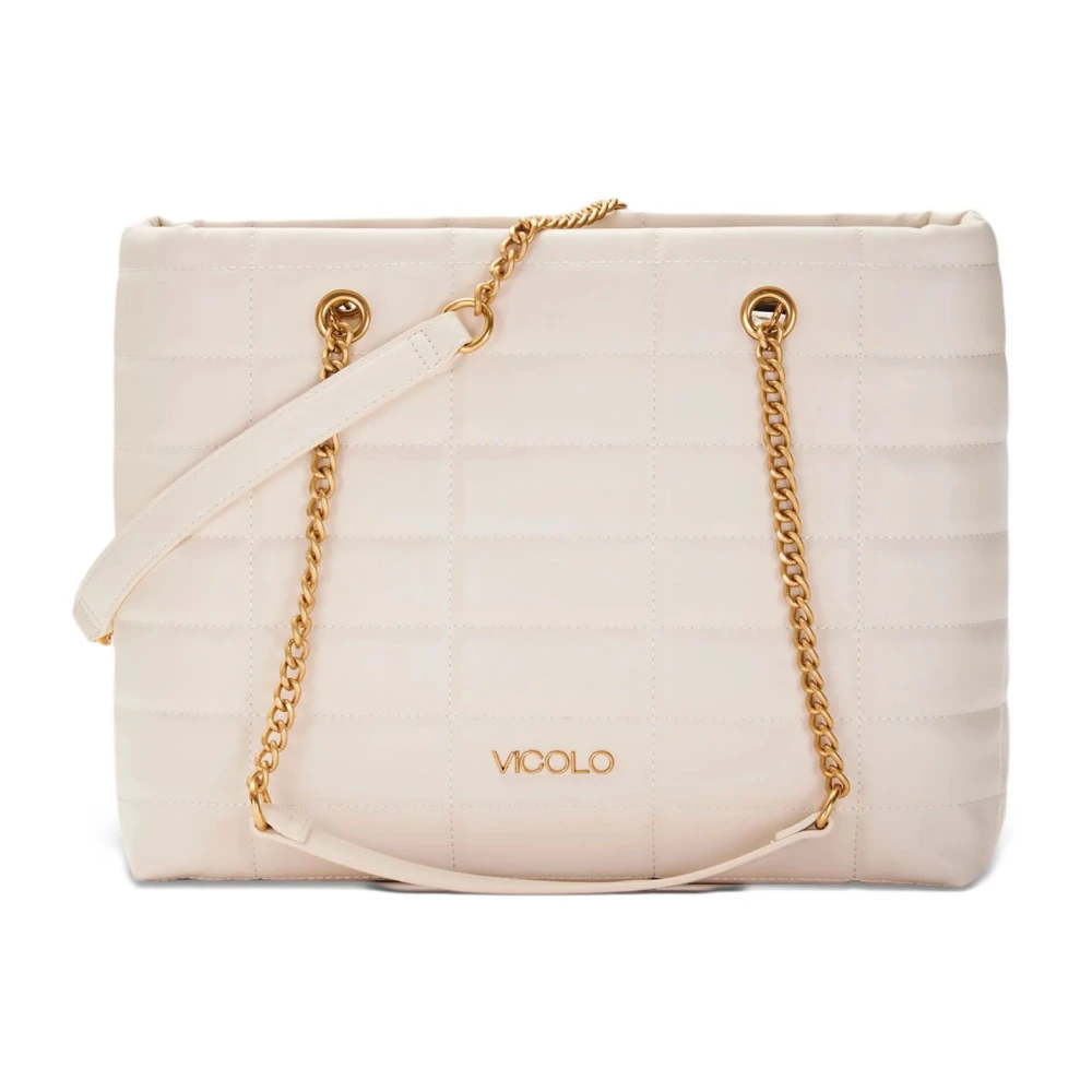 ViCOLO Maxi tas in Bianco White Dames