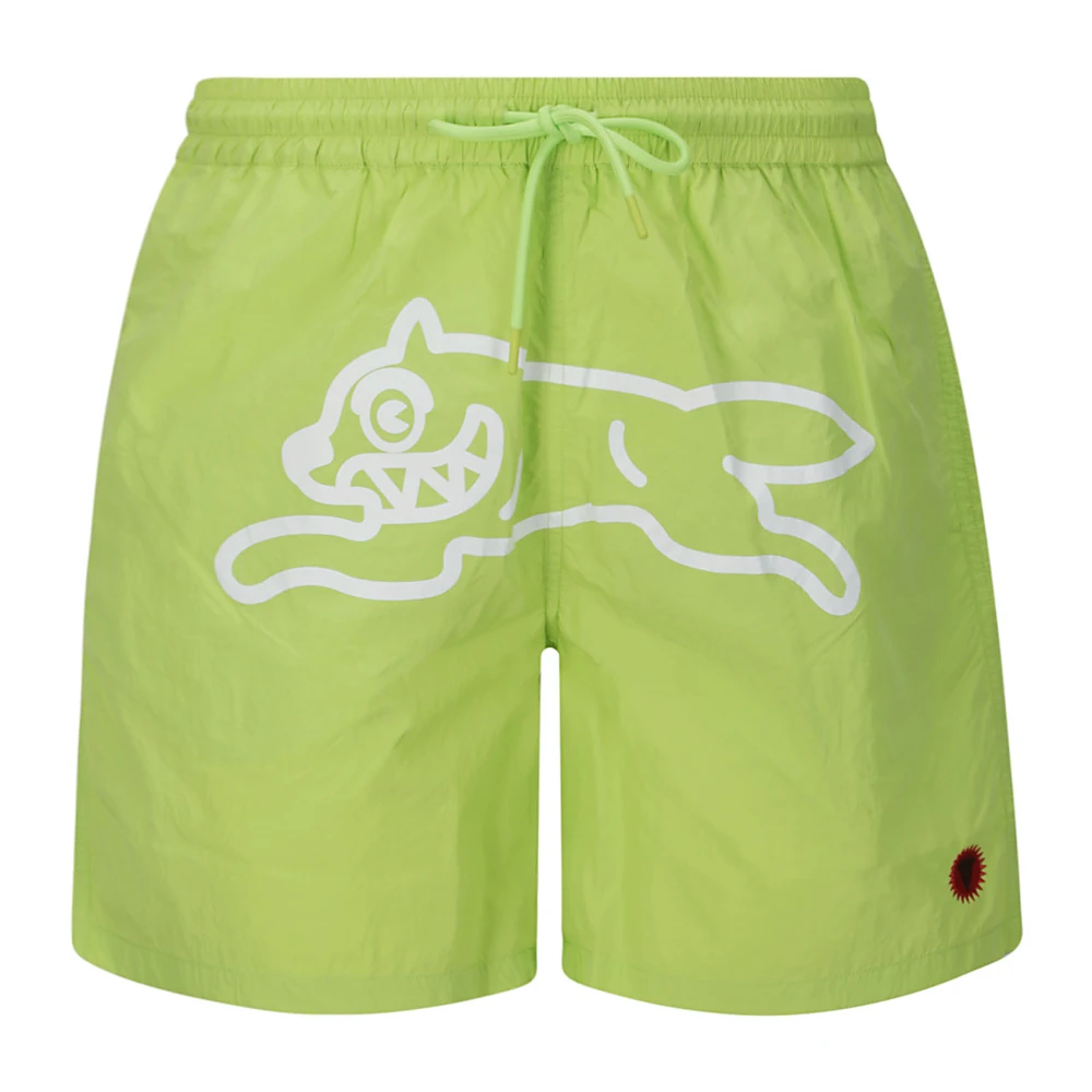 Icecream Hardlopende Hond Zwemshorts Green Heren