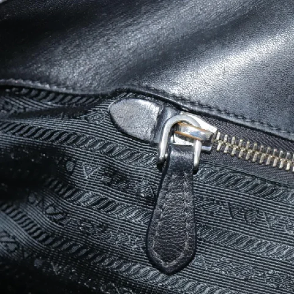 Prada Vintage Pre-owned Fabric prada-bags Black Dames