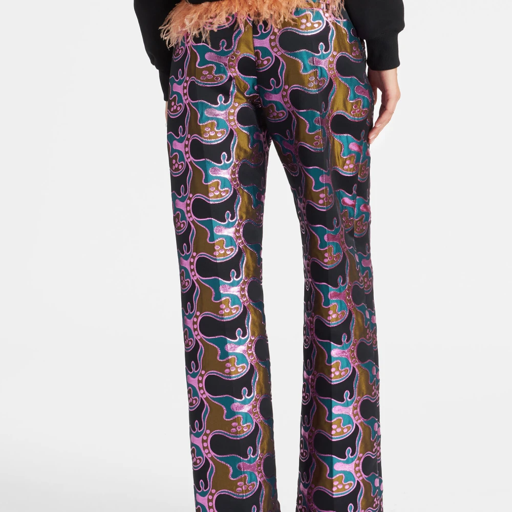 La DoubleJ Lake Como Broek Multicolor Dames