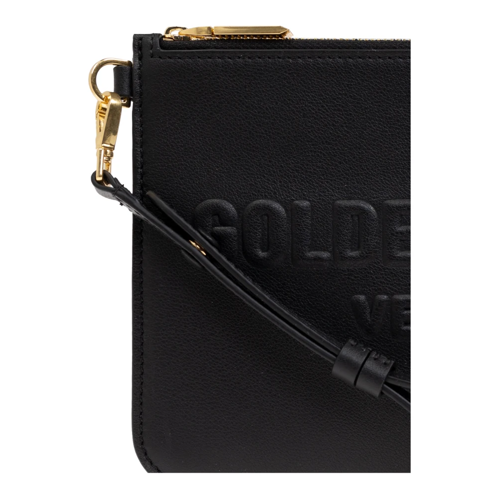 Golden Goose Handtas met logo Black Dames
