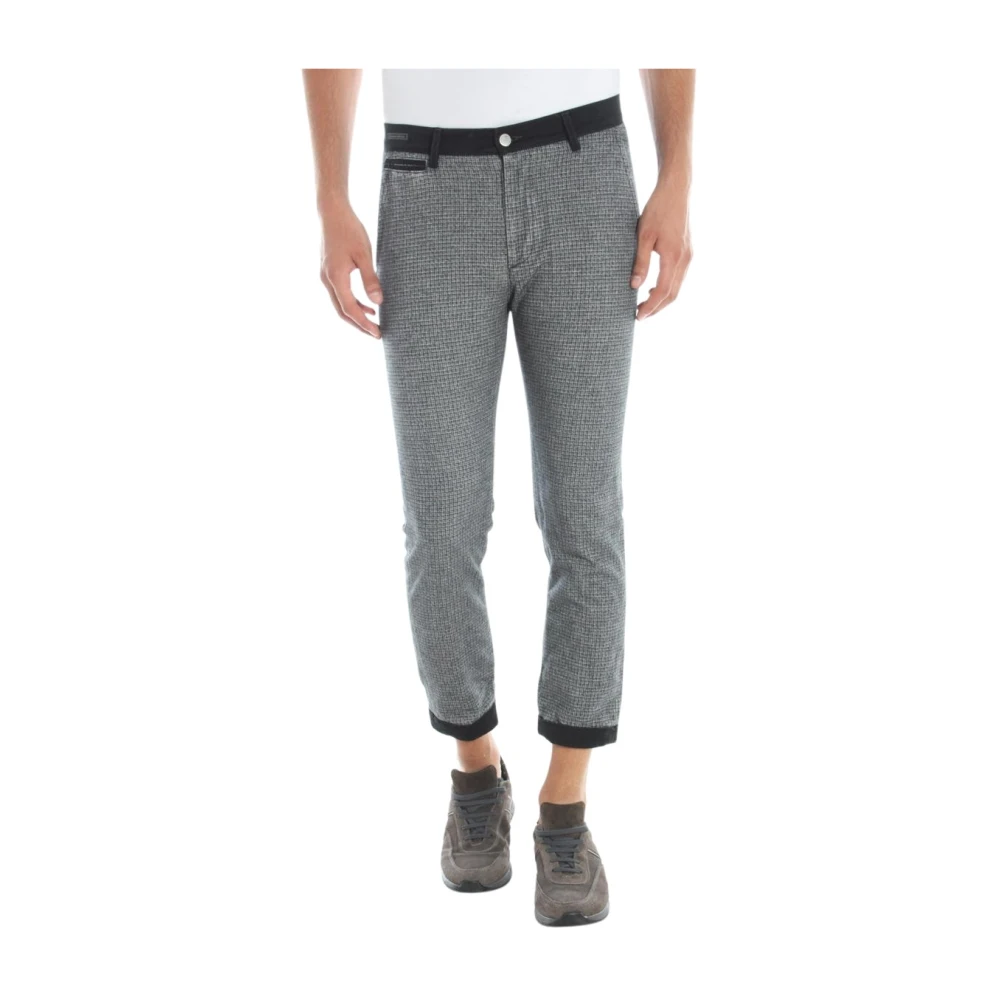 Trousers > Cropped Trousers - - Daniele Alessandrini - Modalova