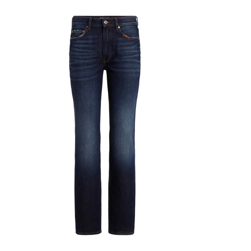 Guess Slim-fit Denim Broek Blue Dames