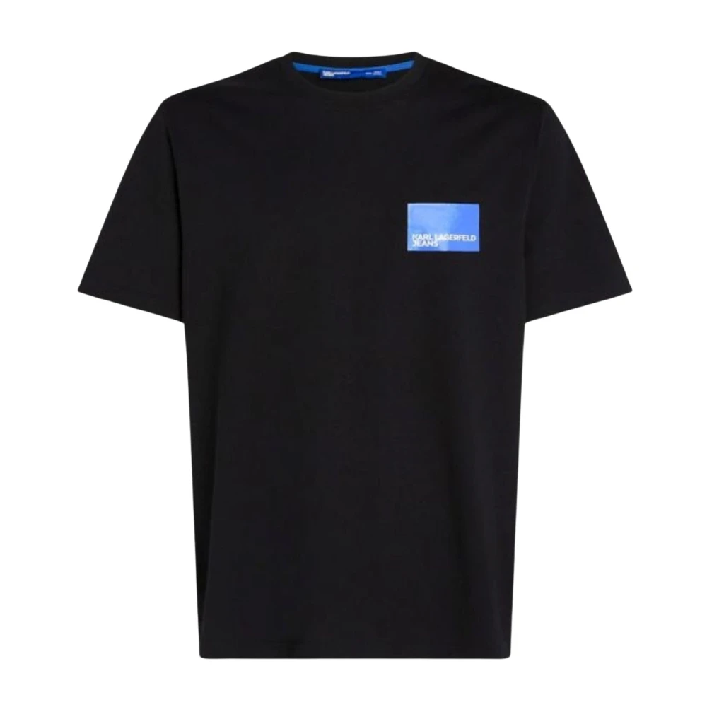 Karl Lagerfeld Heren Regular Logo Tee Black Heren
