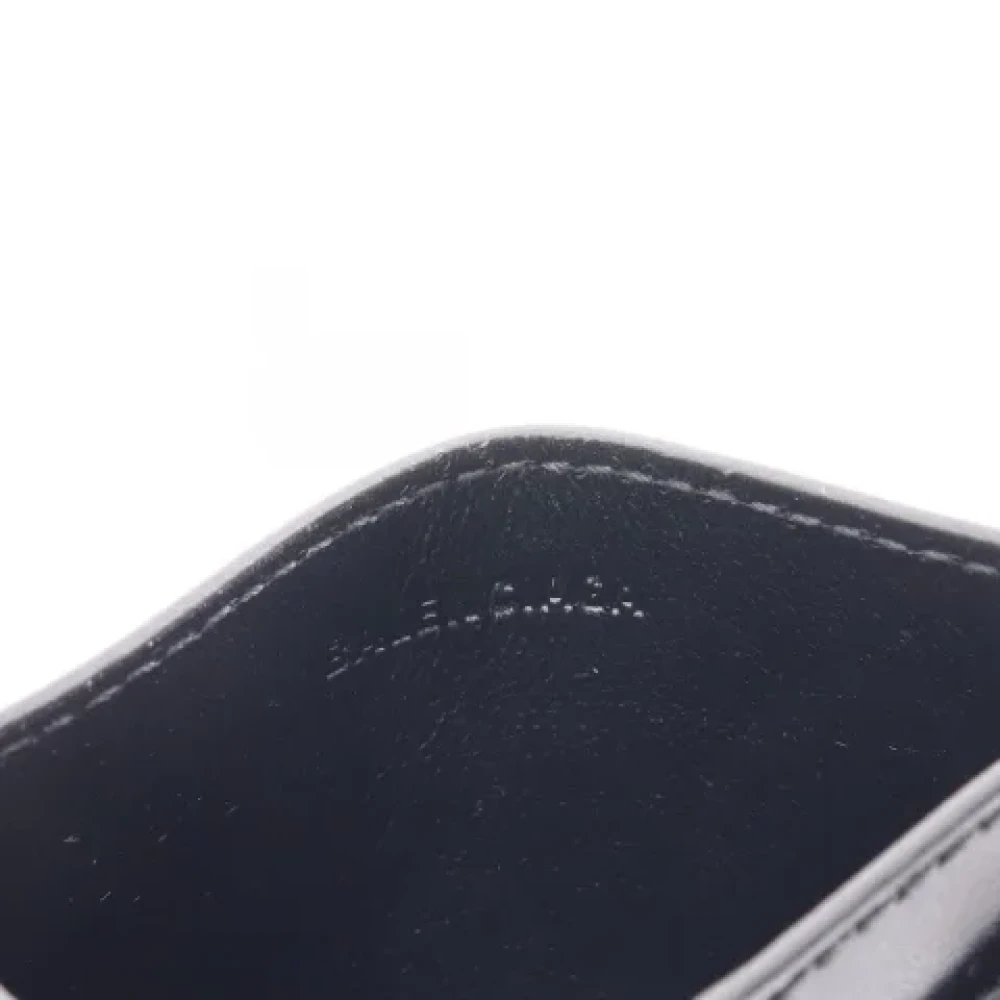 Balenciaga Vintage Pre-owned Leather wallets Black Dames