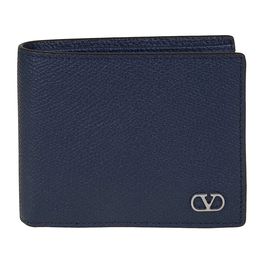 Valentino Garavani Men's Blue Wallets & Cardholders, One Size, Vlogo Signature Wallet
