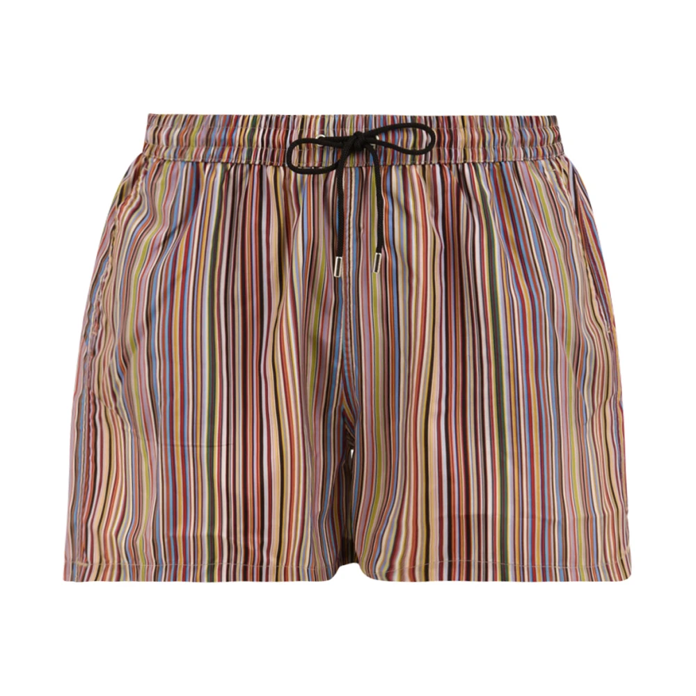 Paul Smith Multicolor Multicolour Signature Stripe Swim Shorts - Male - Beachwear - S - Swimwear