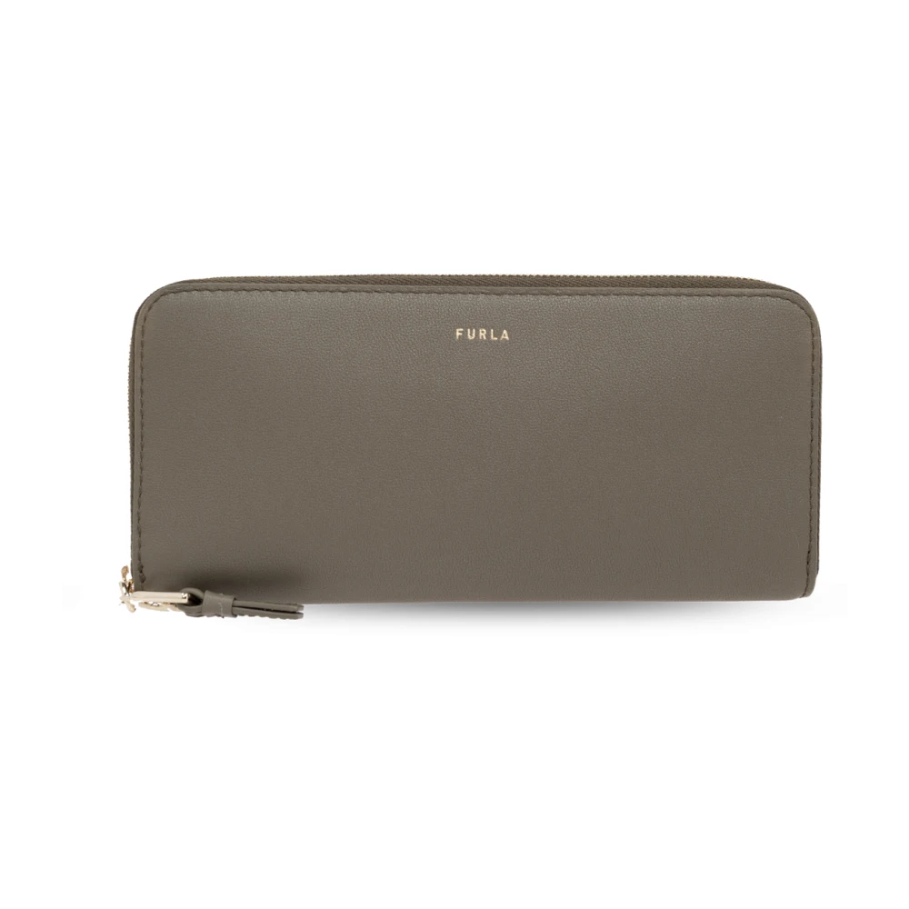 Furla Women's Green Wallets & Cardholders, One Size, Nuvola L Wallet