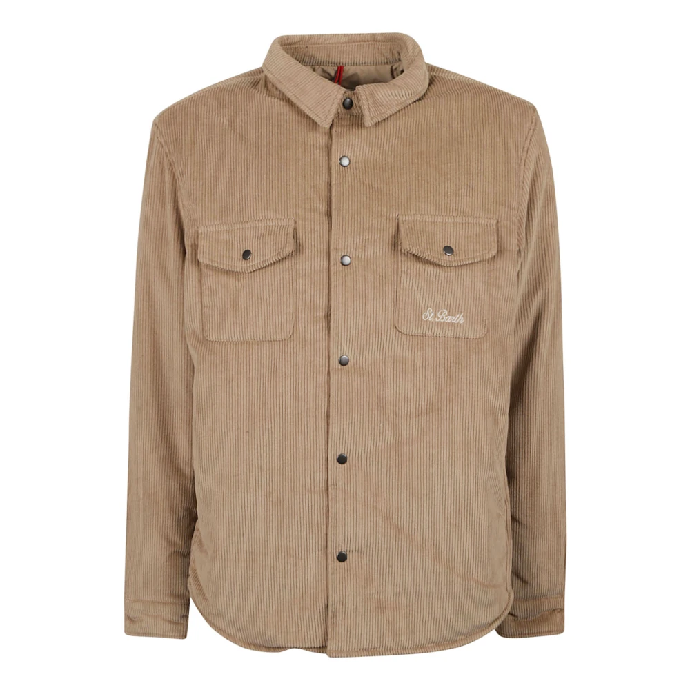 MC2 Saint Barth Beige Jacka - Shirt Beige, Herr