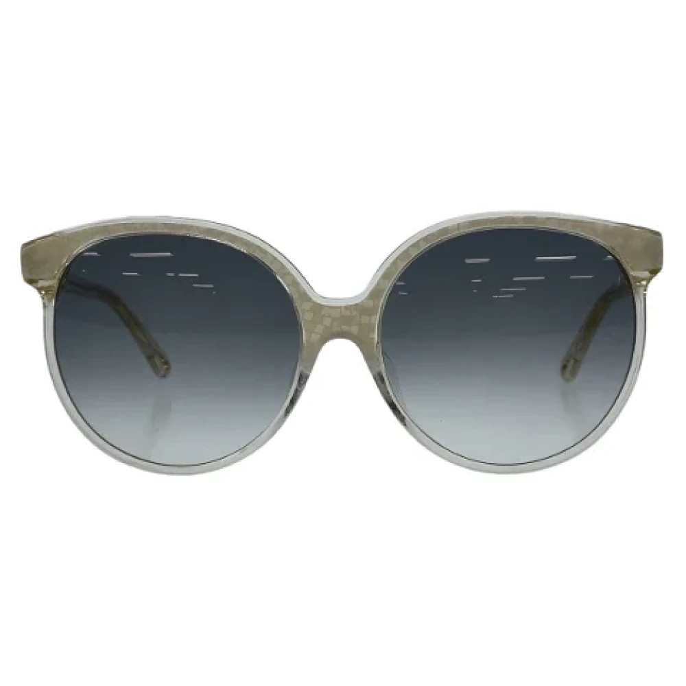 Chloé Pre-owned Plastic sunglasses Beige Dames