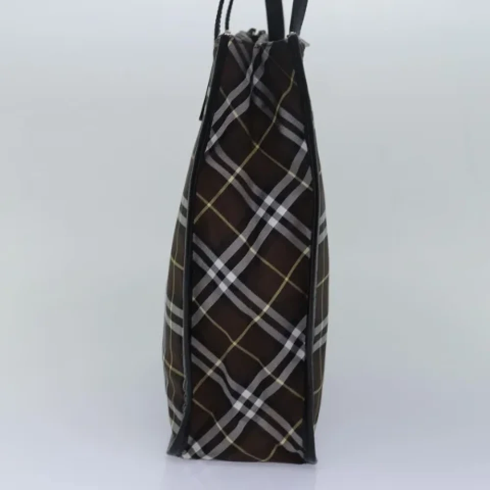 Burberry Vintage Pre-owned Nylon totes Brown Dames