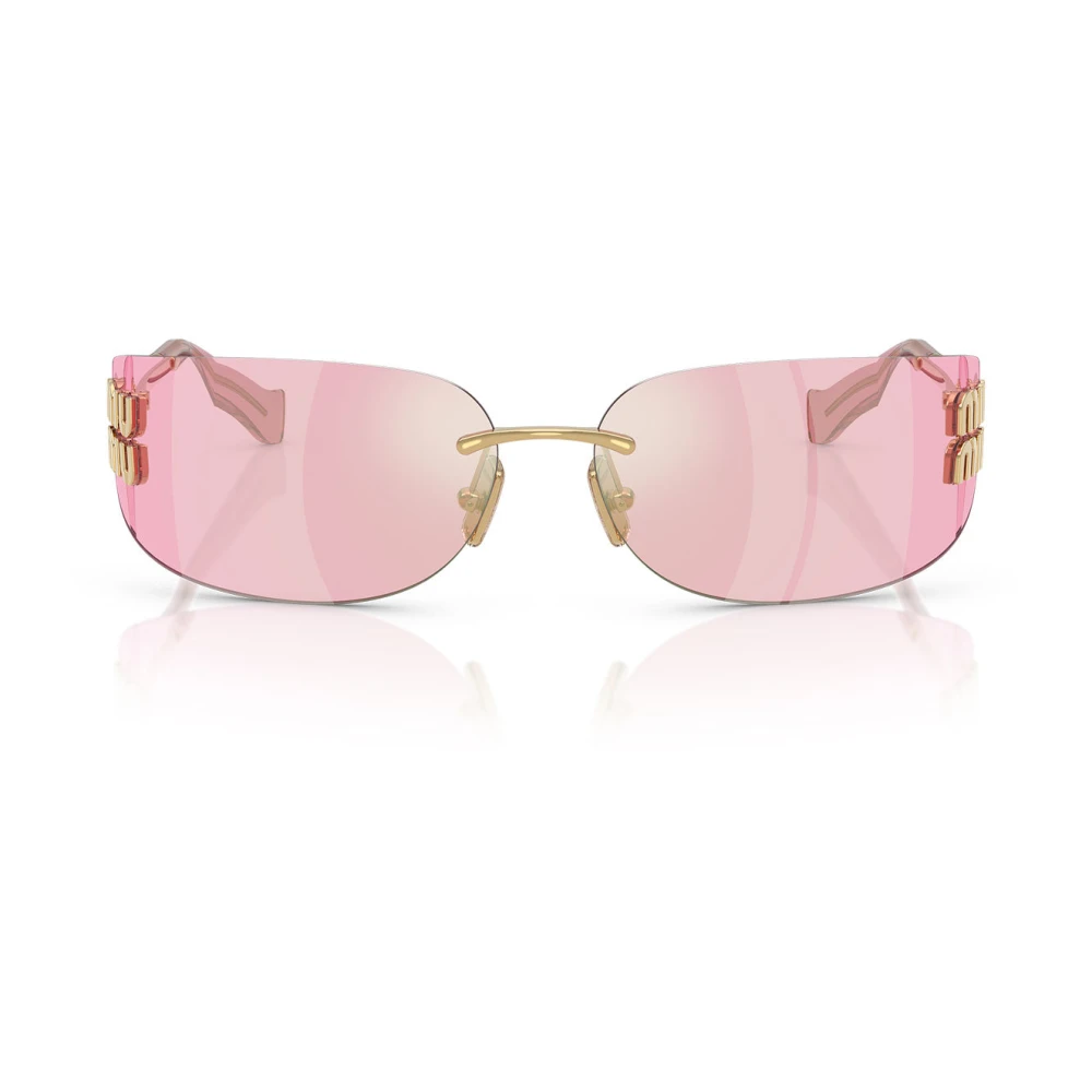 Miu Miu Yellow Mua51s Sunglasses - Unisex - Sunglasses - One Size - Accessories