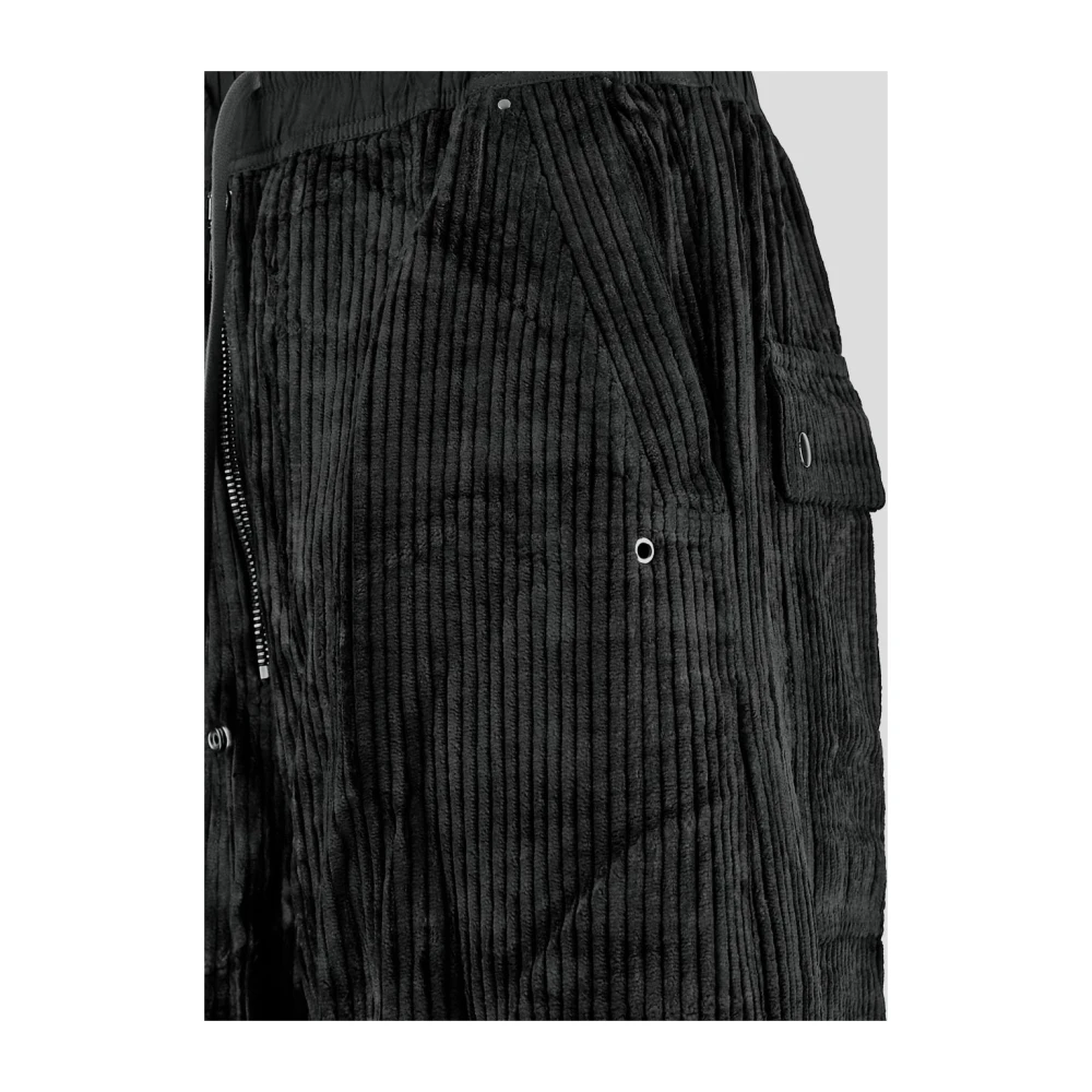 Rick Owens Katoenen Broek Geth Belas Stijl Black Heren