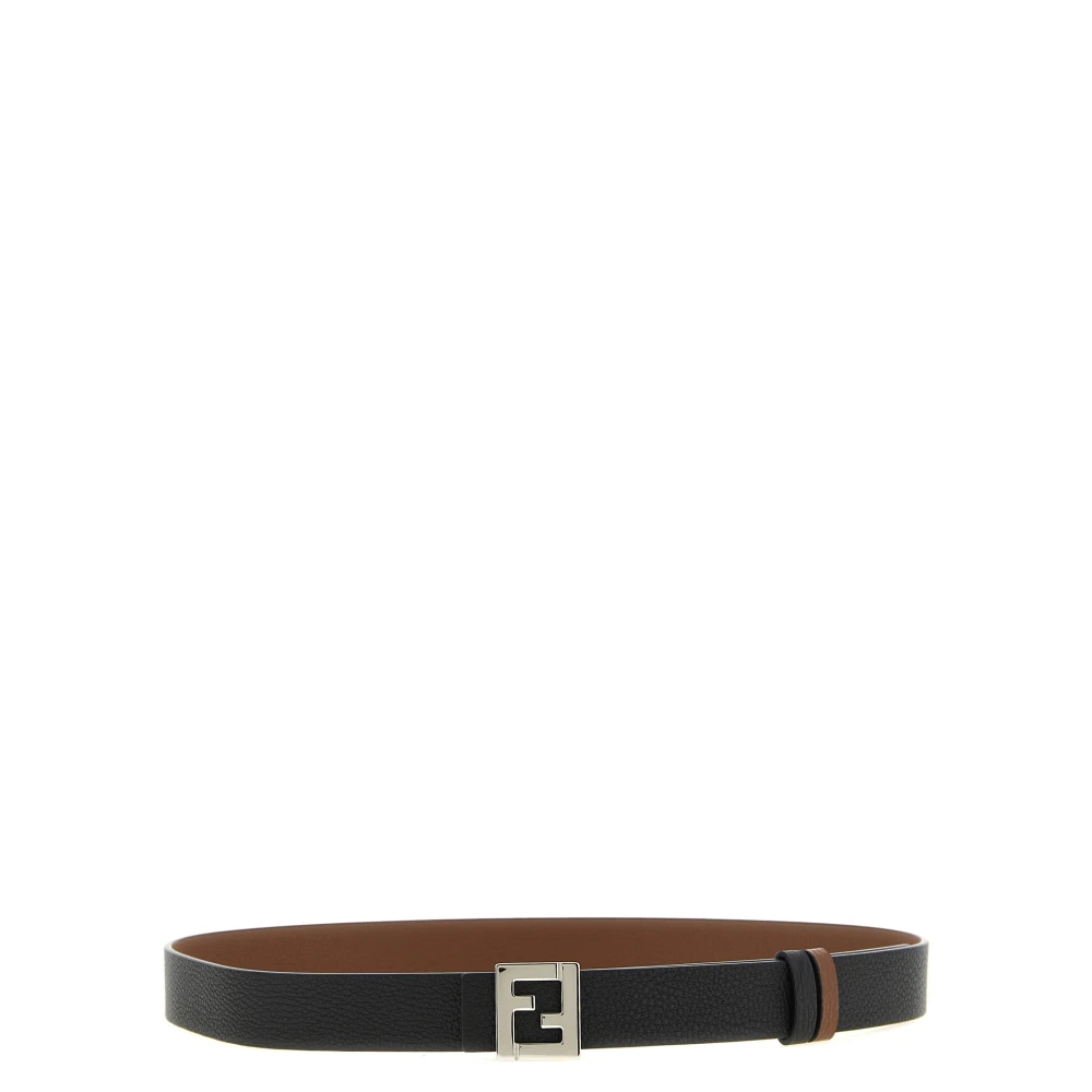 Fendi , Belts, Male, Black, 90 Cm, Belts