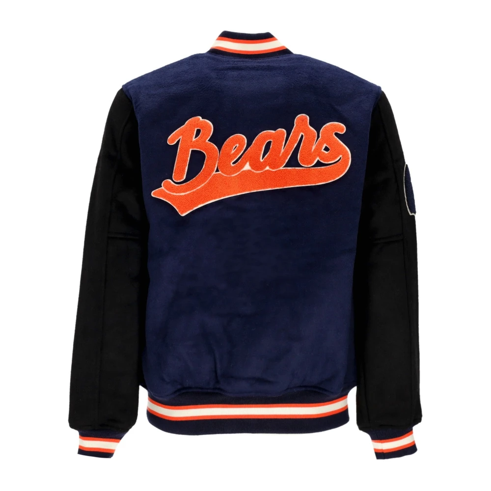 Mitchell & Ness Chicago Bears Legacy Varsity Jacket Blue Heren