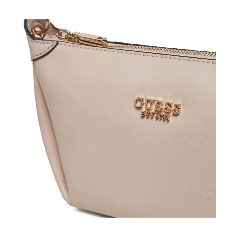 Guess Eco Evaine Top Schoudertas Beige Dames