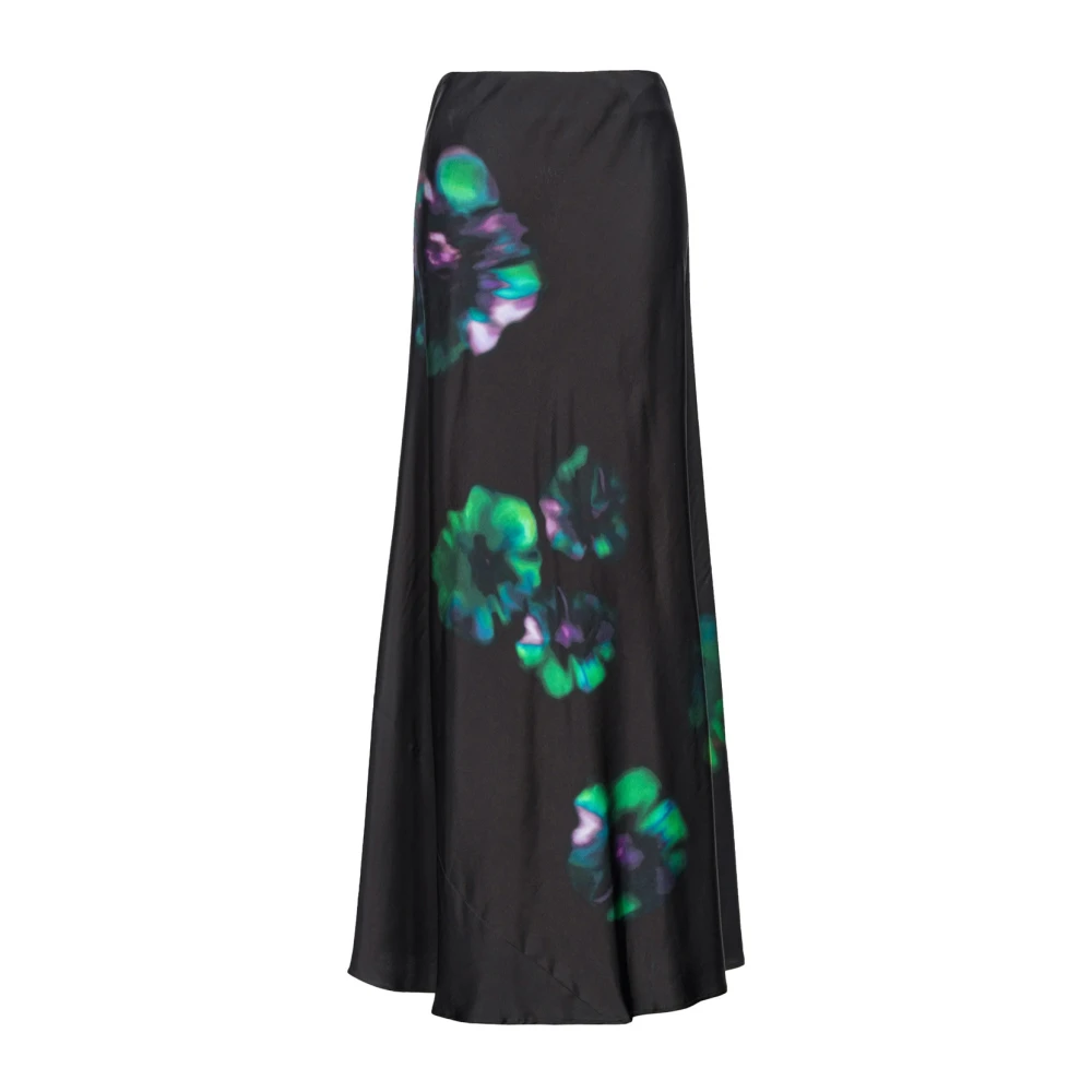 Pinko Women's Black Maxi Skirts, L, Stylish Skirts For Every Occasion